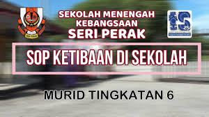 Smk seri intan, ipoh, perak. Garis Panduan Sop Ketibaan Di Smk Seri Perak Teluk Intan Pagar 4 Youtube