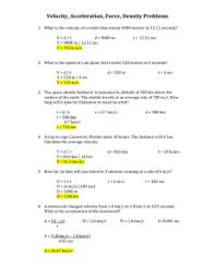 Graph the following data on acceleration means a change in speed or direction. Speed Velocity And Acceleration Worksheet Answers Nidecmege