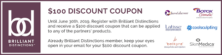 Brilliant Distinctions 100 Discount Coupon Oakville Plastic Surgery Dr Nancy De Kleer