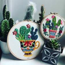 Licence included with all embroidery designs ✓. Colorful Embroidery Inspired By Tattoos By Natalie Sedgewick