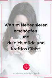 Nebennierenerschopfung Kerstin Bocker Nebennierenschwache Gesundheit Nebennieren