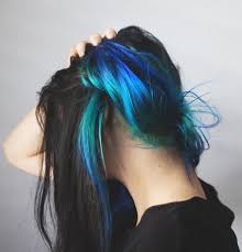 I can buy both brands locally, but they're also available online. Turquoise Hair Tumblr Hair Styles Underlights Hair Mermaid Hair Color
