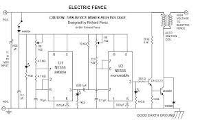 Here is an electric fence perimeter protection circuit designed to run on batteries and provide configurable pulses of up to 20kv, to protect a tent perimeter against bears or other animals, out in the wild. Electric Fence 20kv Pulses For Perimeter Defense Pocketmagic Electric Fence Solar Electric Fence Electronic Schematics