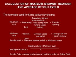 Max sale = the month of december had the maximum number of sales. Sap Safety Stock Calculation