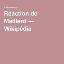 Reaction De Maillard Reaction De Maillard Cuisine Hygiene
