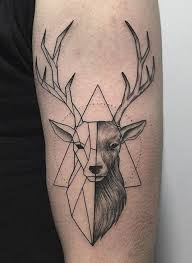 Image result for animales tatuajes geometricos color