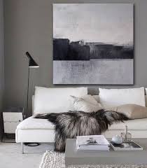 Abstract Black And White Landscape Painting Minimalist Painting On Canvas Black And White Painting Etsy Landscape Art Painting Minimalist Painting Abstract Art Landscape