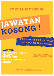 The berkat ialah tempat mencari kerja kosong untuk golongan b40 dan m40. Jawatan Kosong Di Johor Pulau Pinang Cara Memohon My Kerja