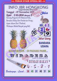 1 New Message Kode Syair Hongkong 7 November 2019 Forum Syair Togel Hongkong Singapura Sydney