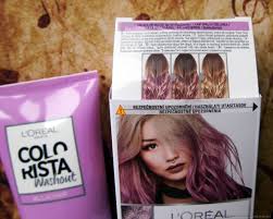 Although you can recolor your hair every two weeks with l'oreal hair color it probably wouldn't be very. L Oreal Colorista Semi Permanent Hair Color Great Stuff To Refresh Your Look Let S Add A Drop Of Pink L Oreal Colorista Washout In Lilachair Before And After Photos Consumer Reviews