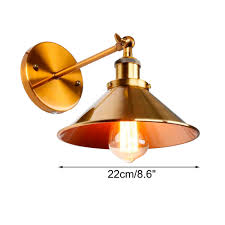 2020 Antique Brass Retro Style Wall Light Plug In Or Hardwire For Living Room Bedroom Bulb Not Included From Huweilan 67 29 Dhgate Com