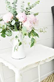 Vintage shabby chic cream flower vase pitcher jug metal coffee pot shaped flower vase tin wedding home decor vases. 17 Best Shabby Chic Centerpiece Ideas And Designs For 2021