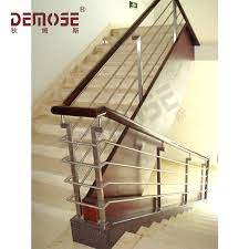Promenaid truewood is a thin layer of genuine wood bonded to the patented for a more finished appearance, use our dome head stainless steel screws with suitable anchors. Stair Rails Wood Stainless Steel Handrail Railings Price Buy Prices Of Stainless Steel Balcony Railing Handrail Height Stair Rails Wood Product On Alibaba Com