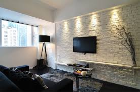 45 wonderful white walls interior ideas. 25 Living Rooms With White Brick Walls Home Design Lover