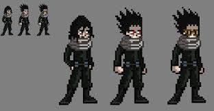 Eraser Head Sprite Pixel Art Perler Bead Pixel Art Anime Pixel Art Pixel Art Design