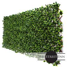 Many people buy a faux ivy fence to disguise trash cans, air conditioning units or to cover a chain link fence. Gardenia Leaf Trellis 4 Pack Bamboo Greenery Panel Artificial Hedge Outdoor Artificial Plant Great Boxwood And Ivy Fence Substitute Diy Flexible Fencing Walmart Com Walmart Com