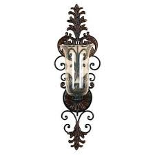 Wall sconces candle holder can hold one candle on each. Crown Royale Hanging Pendant Tall Metal And Glass Lantern Candle Sconces Wall Candles Sconces