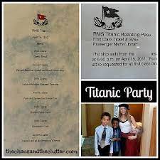 Titanic prom titanic party pack more listed on 09 jan, 2021 report this item. Titanic Party