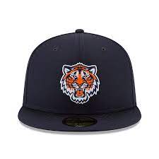 Detroit Tigers New Era 2018 On Field Prolight Batting Practice 59fifty Fitted Hat Navy Fitted Hats Detroit Tigers Hats