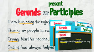 My cat's favorite activity is sleeping. Gerunds And Present Participles Easyteaching Youtube