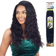 The most popular human hair to use is micro braids wet and wavy, and it comes in many different brands and qualities. Amazon Com Multi Pack Deals Naked 100 Human Hair Crochet Braid Wet Wavy Pre Loop Type Loose Deep 16 1 Pack Natural Beauty