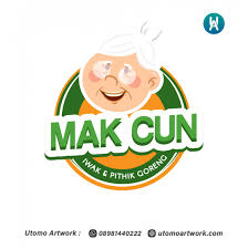 Logo warung makan logo design. Logo Warung Makan Mak Cun