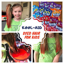 Allow paste to stay on hair for 45 minutes. Kool Aid Dyed Hair For Kids Stars Stripes Mayonnaise