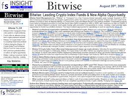 The vanguard index funds and blockchain implementation include the forerunner $800 billion total stock market index fund. Crypto Special Report Bitwise Leading Crypto Index Funds New Alpha Opportunity Fsinsight