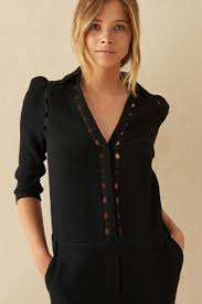La plus grande sélection de nouveautés et d'offres seulement sur lyst.fr. Jumpsuit Cokimi Noir Ba Sh Ba Sh Jumpsuit Retro Outfits