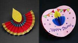 See more ideas about diwali greeting cards, diwali, greeting cards. Diy Diwali Greeting Card How To Make Greeting Card For Diwali Handmade Diwali Card Making Ideas Youtube