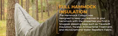 While camping, a person will find it more comfortable sleeping in a hammock than sleeping on the ground using a traditional tent setup. Amazon Com Snugpak Hammock Cocoon Fully Encases The Hammock Insulated With Travelsoft Filling Sports Outdoors