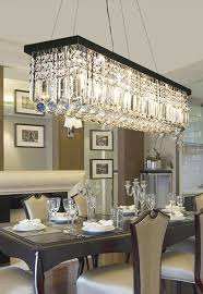 Rectangular Crystal Chandelier Dining Room Crystal Chandeliers Crystal Chandelier Dining Room Pendant Lighting Dining Room Dining Room Chandelier