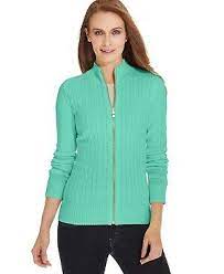 Tools store needles and hooks in style, wind yarn with ease, keep stitches marked and rows counted! Charter Club Petite Long Sleeve Cable Knit Mint Bowl Sweater Nwd Size Pp For Sale Online Ebay