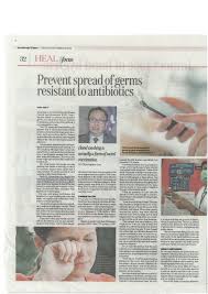 * social media sharing * adjustable font size * media gallery * search function for previous articles, videos and photos * offline reading. Prevent Spread Of Germs Resistant To Antibiotics New Straits Times 11 Disember 2018