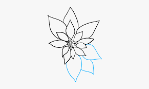 Maybe you would like to learn more about one of these? How To Draw Poinsettia Line Art Hd Png Download Transparent Png Image Pngitem
