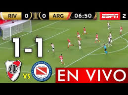 Argentinos juniors sufrió una importante baja a un mes de jugar contra river. River Plate Vs Argentinos Juniors 1 1 En Vivo Hoy Cop
