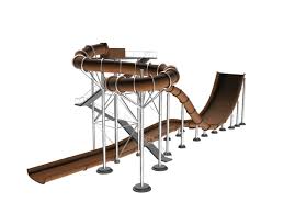 Amusement Park Water Slide 3d Model 3dsmax Files Free Download Modeling 15022 On Cadnav Water Slides 3d Model Amusement Park