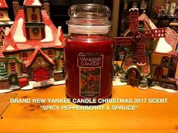 Yankee Candle Christmas 2017 Review Brand New Spiced Pepperberry And Spruce Not Yet Announced Youtube