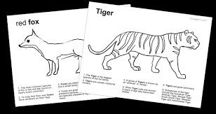 Our animal worksheets range from coloring pages with letters of the alphabet to explorations of animals featured in different ecosystems and folktales. Color In Worksheets Learn Color In Animal Fact Sheets