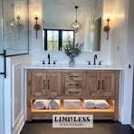 Model #1016 - Double Sink Bathroom Vanity