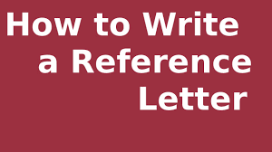 Refferal letter indicationg thye account number. Writing A Reference Letter With Examples