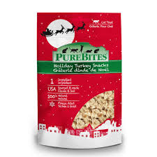 With coconut powder and egg yolks, these treats are a snap to make as they brown nicely and have a dough that's easy to work with. Purebites Grain Free Holiday Turkey Recipe Dry Cat Treats 0 81 Oz Petco