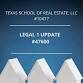 FREE Legal Update 1 @ Lone Star College-CyFair Lib... event in Cypress, TX