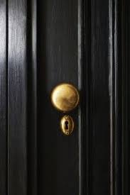 8americanhotel 500 749 Design Sponge Black Interior Doors Doors Interior Black Doors