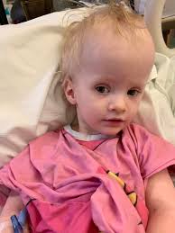 Today was a much better day. Adeline didn't have a fever, so the infectious  disease doctor decided to discontinue the vancomycin and rocephin. She has  eaten a little bit more, so her