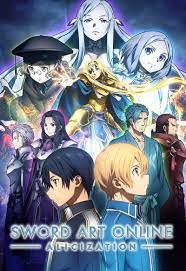 How many seasons does sword art online have? Sword Art Online Alicization Omu Cour 4 War Of Underworld Wakanim Tv