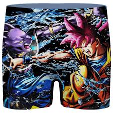 Trill cartoon, dope cartoon art, goku e vegeta, anime gangster, trill art. Dragon Ball Z Beerus Vs Goku Red Dope Art Men S Brief Saiyan Stuff