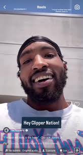 (Via @laclippers ) "I'm just excited to be here" -Derrick Jones Jr.#(Via  @laclippers )# #”I'm #just #excited #to #be #here" -#Derrick #Jones  #Jr.#fyp #foryoupage