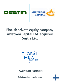 Cette aide permet d'aider, en cas de difficulté, les personnes âgées quasiment . Ahlstrom Capital Ltd Has Acquired Destia Ltd