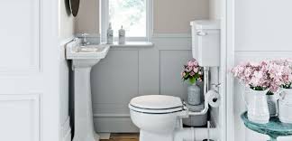 French country bathroom with a wood burning fireplace. French Floral Small Bathroom Ideas Victoriaplum Com